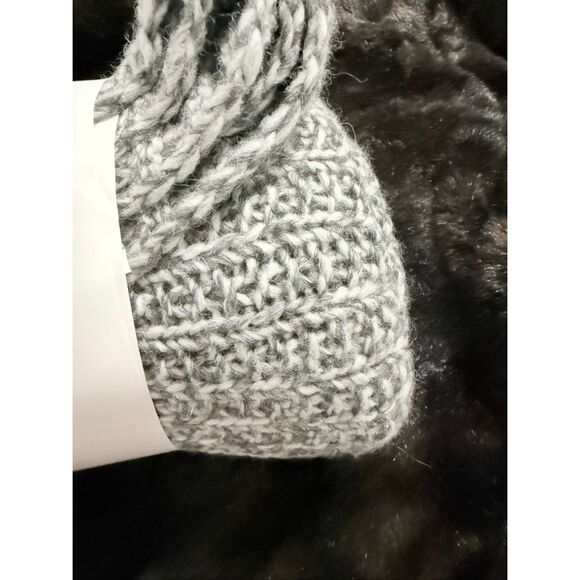 New ikea Dunang gray throw blanket sweater knitted - Picture 3 of 4